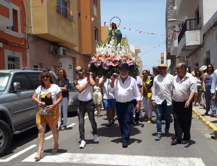 Dan comienzo las fiestas en honor al Sagrado Corazón de María en Tarajalejo