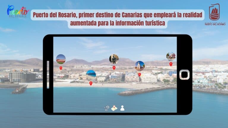Puerto del Rosario, primer destino de Canarias en utilizar realidad aumentada para la información turística