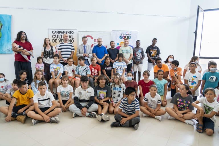 Cincuenta jóvenes disfrutan del Campamento Cultural de Verano de Puerto del Rosario