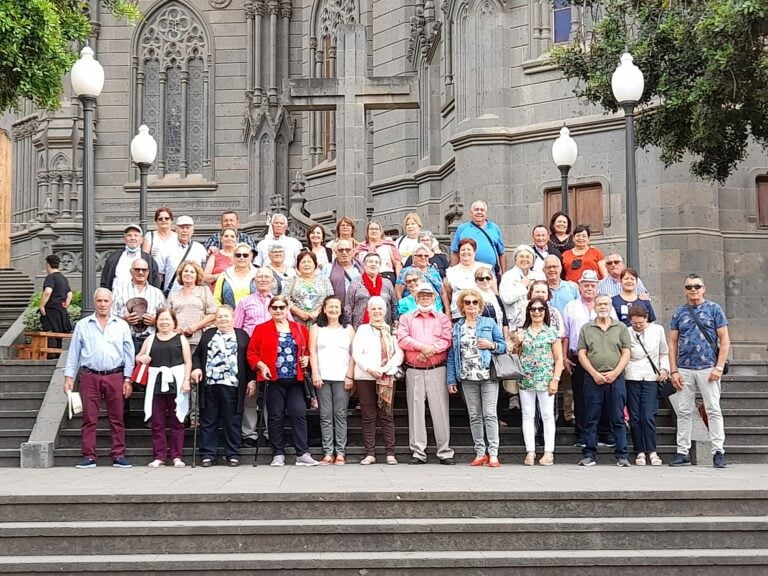 Los Mayores de Antigua preparan maletas a Lanzarote tras visitar la Cumbre de Gran Canaria