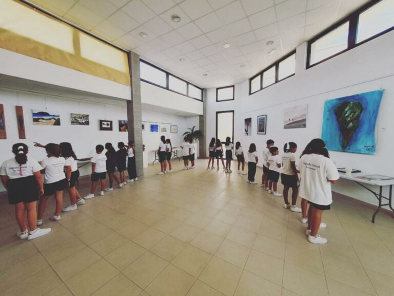 La exposición ‘Artistas por La Palma’ llega a su recta final