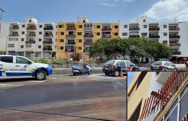 Fallece la mujer que caía del balcón de su vivienda en Puerto del Rosario