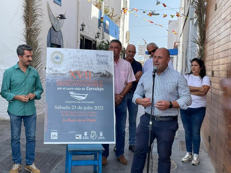 El XVII Encuentro de Improvisadores por el Casco Viejo de Corralejo será este sábado