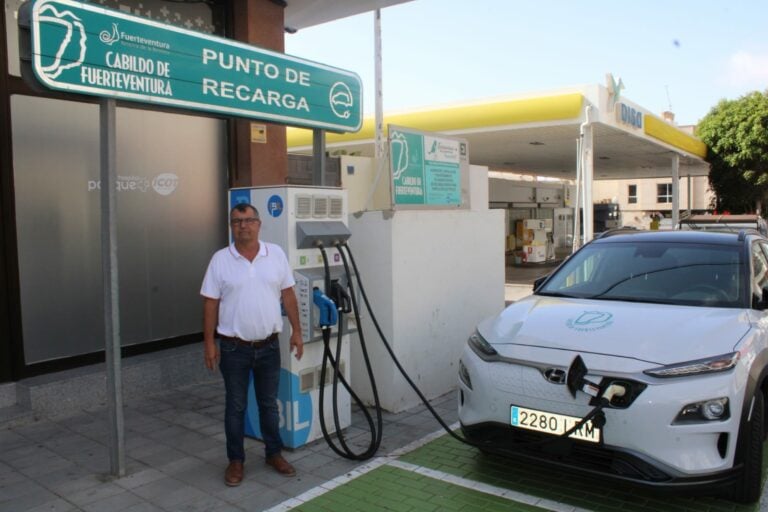 Fuerteventura contará con 18 nuevos puntos de recarga para vehículos eléctricos