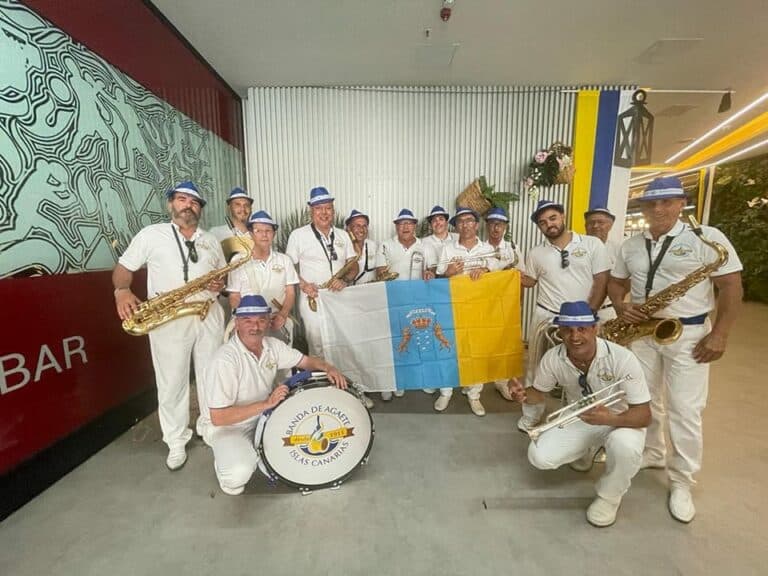 El Día Principal de las Fiestas de Antigua cuenta con la presencia de la Banda de Agaete