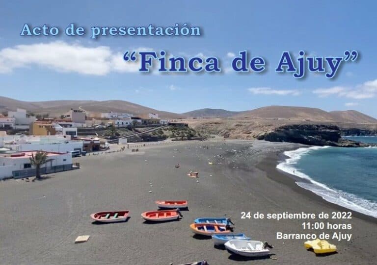Suspendida la presentación de la Finca de Ajuy