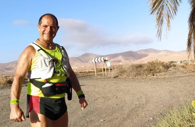 Miguel Valdivia, listo un año más para peregrinar a La Peña… corriendo