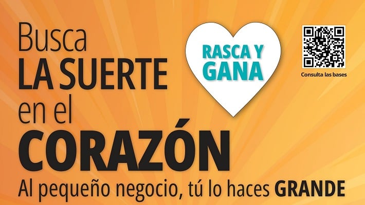 ‘Busca la suerte en el corazón’, campaña de ‘Rasca y Gana’ en la capital con 4.000 € en premios