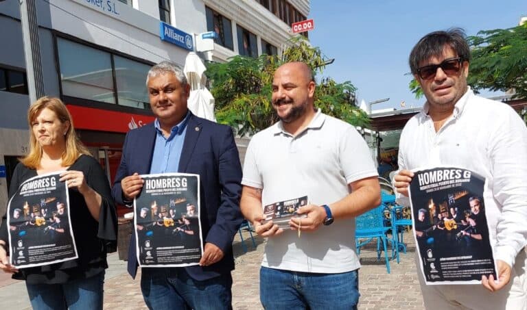 Consigue entradas para el concierto de Hombres G comprando en el comercio de la capital