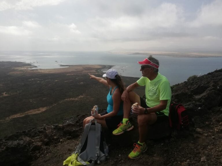 Antigua finaliza en Lobos su recorrido por la isla en diez rutas de senderismo
