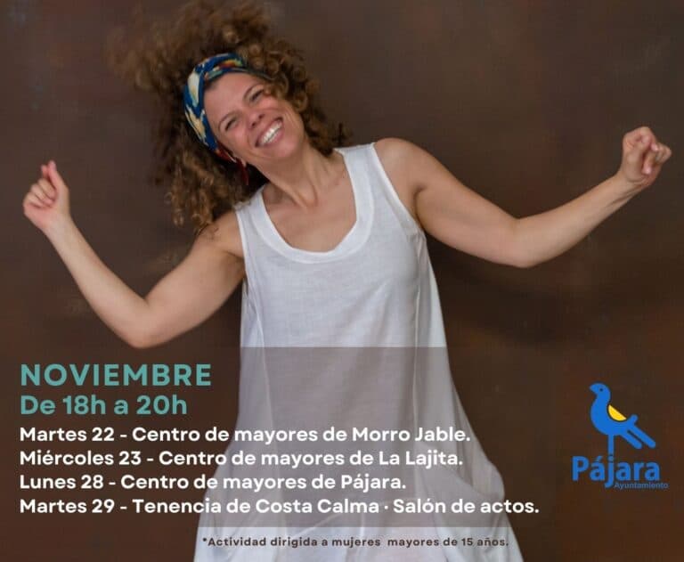 Pájara organiza talleres para el autoconocimiento y autocuidado de las mujeres