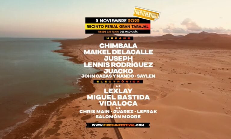 Gran festival de música urbana y electrónica en Fuerteventura