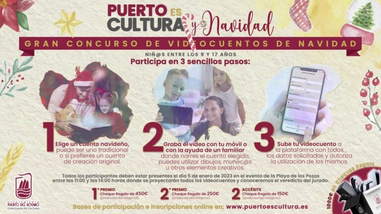 Gran Concurso de Video-Cuentos de Navidad con 1.000 € en regalos tecnológicos