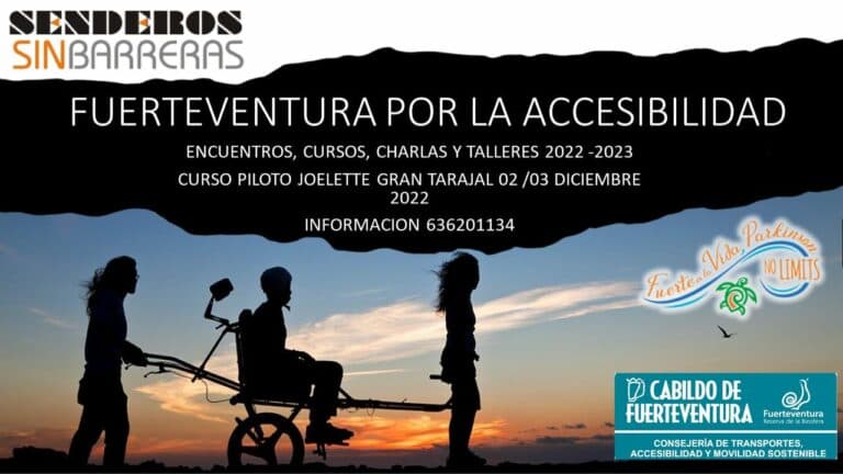 La Consejería de Accesibilidad ofrece actividades para aprender a manejar las sillas joelëtte