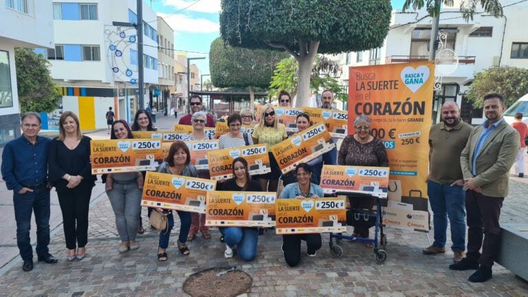 22.000 rascas repartidos en los comercios de Puerto del Rosario dejan 4.000 € en premios