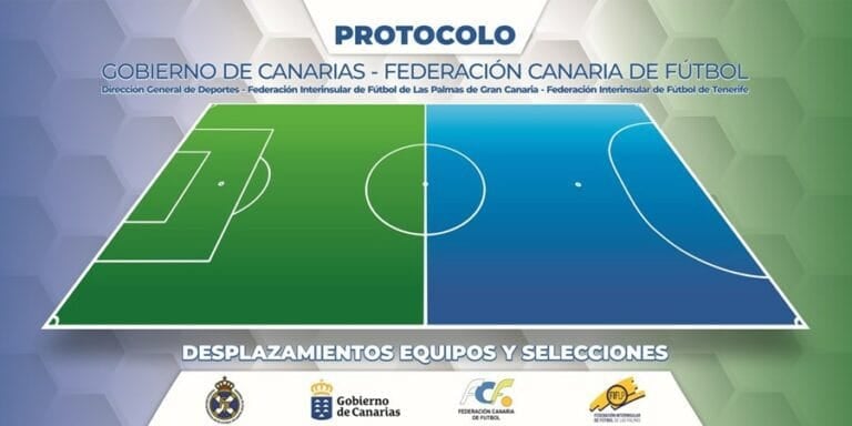 La Federación Canaria de Fútbol avanza en el protocolo de los desplazamientos