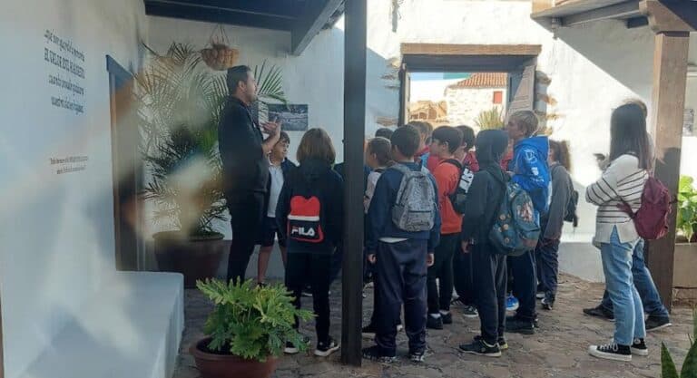 1.300 escolares conocen la red de museos y espacios culturales de Fuerteventura
