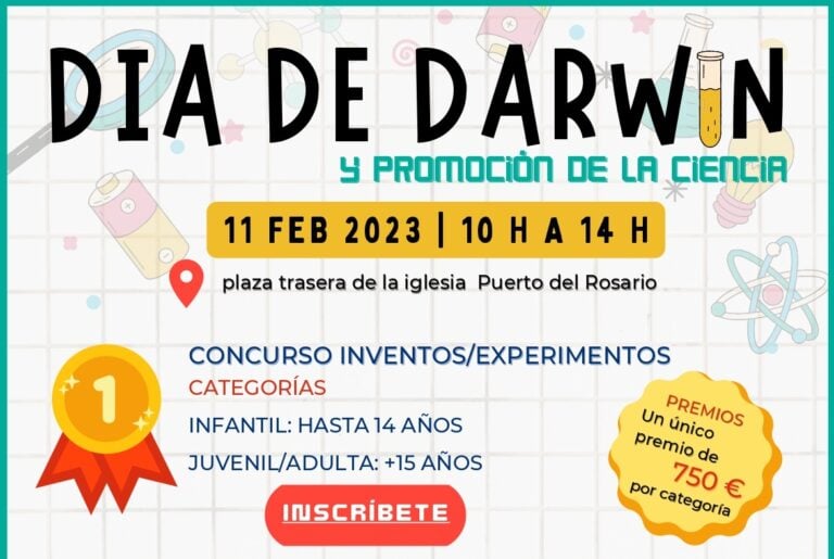 Puerto del Rosario celebra este sábado el Día de Darwin con actividades para la familia