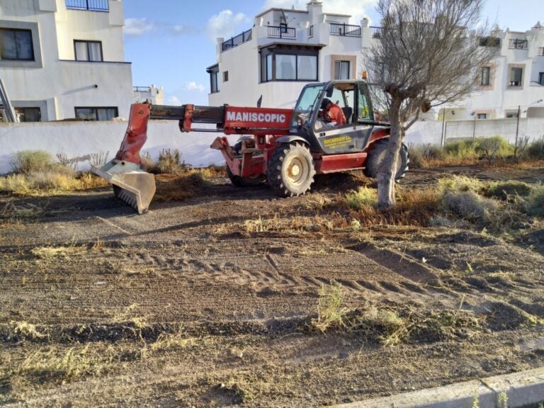 La Oliva anuncia un plan de choque en parques y jardines