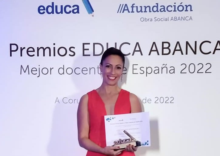 Loida González, Plata a la Mejor docente de España y ahora… escritora