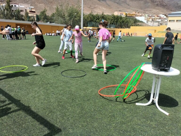 Escolares de Pájara participan en las primeras Olimpiadas Jandía