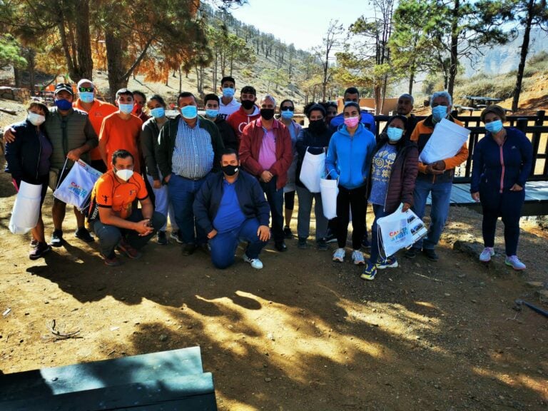 Nuevo éxito de inscripción en la ruta de senderismo de La Vega a Toto, organizada por Antigua