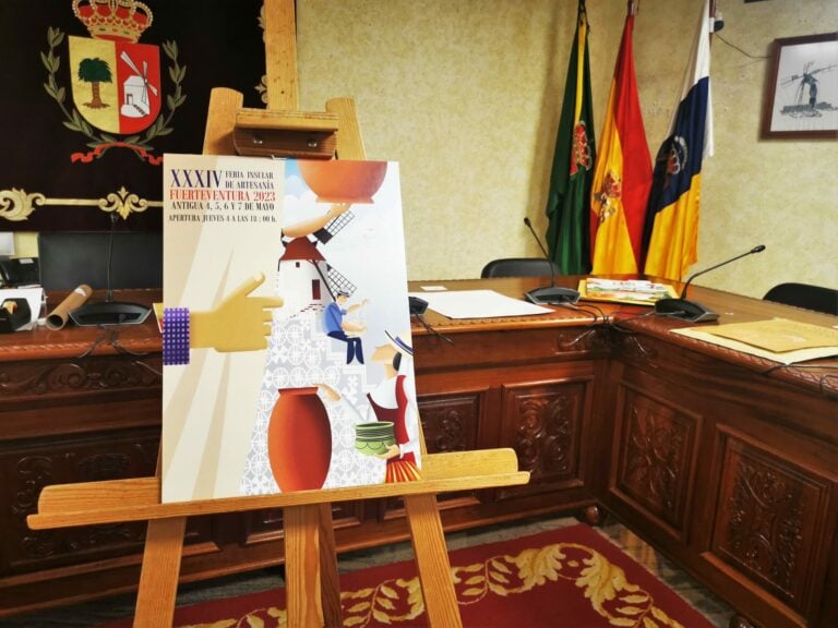 Elegido el cartel anunciador de la Feria Insular de Artesanía 2023