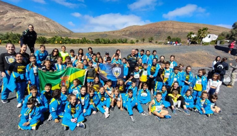 Podio para los atletas de Antigua en el Campeonato de Canarias Campo a través