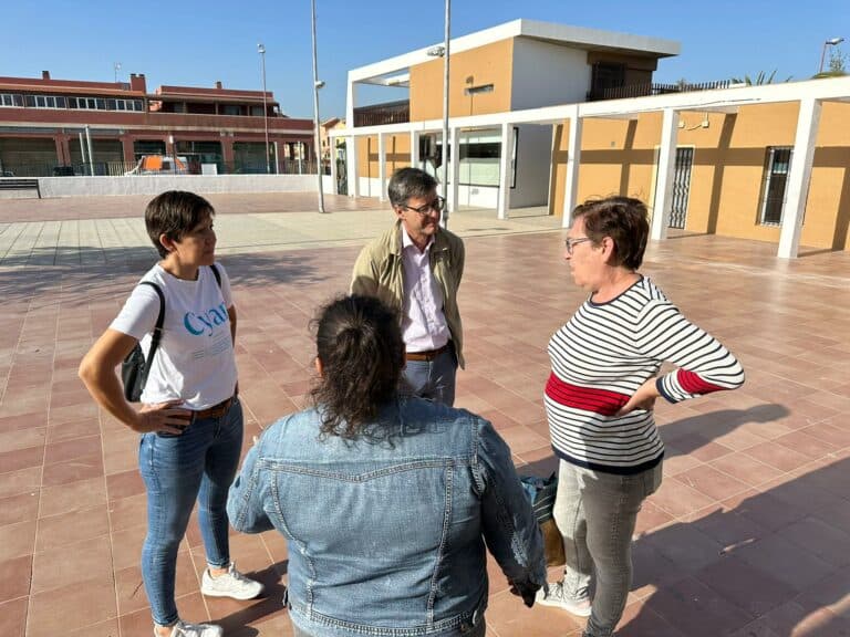 Continúa a buen ritmo la reforma integral de la biblioteca de El Matorral