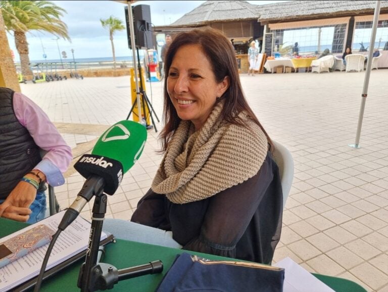 Dunia Álvaro propone recuperar una Red de Micro Guaguas sostenibles y circulares en Pájara