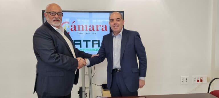 Cámara de Fuerteventura y Federación Nacional de Autónomos, juntos por los autónomos majoreros