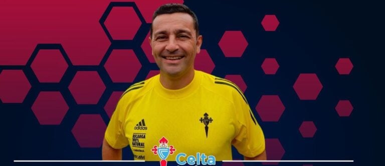 Diego Sarabia, coordinador deportivo del R.C. Celta de Vigo, en Deportes Fuerteventura