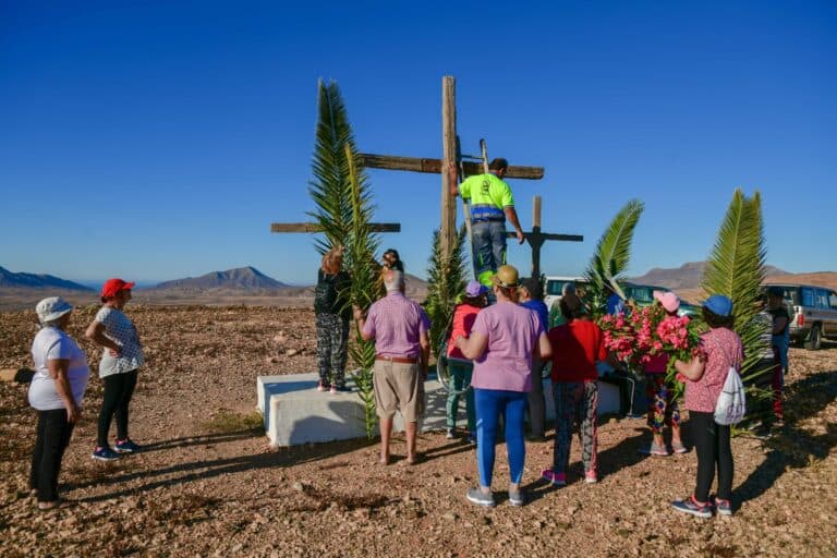 Tuineje celebra la festividad de la Santa Cruz