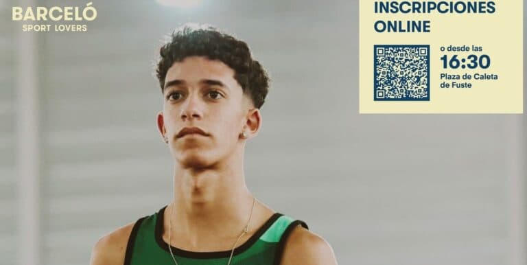 La XI Milla Barceló Caleta de Fuste será apadrinada por el joven atleta majorero Yassir Segura