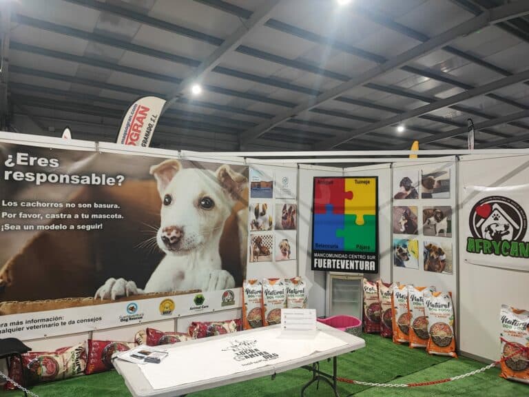 La Mancomunidad Centro – Sur da visibilidad a su servicio de recogida de animales en Feaga 2023