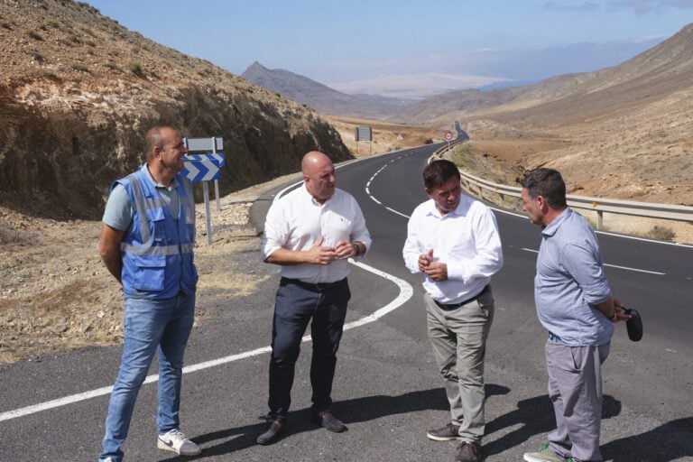 Finalizado el reasfaltado de la carretera entre Sicasumbre y Las Hermosas