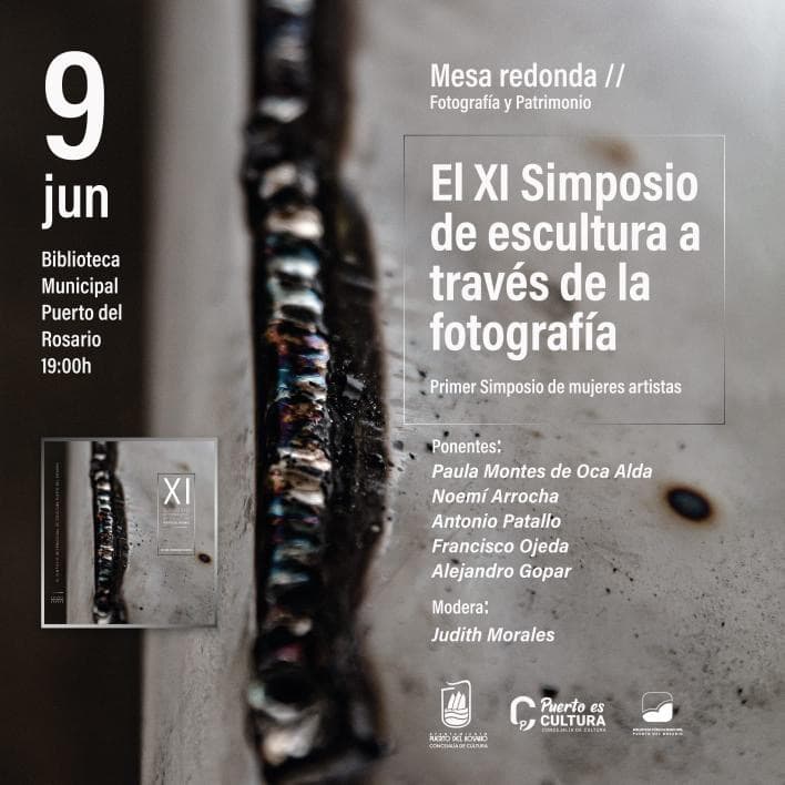 XI Simposio de Escultura a través de la Fotografía en Puerto del Rosario