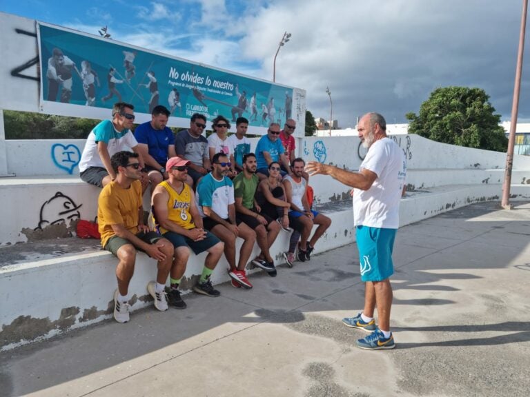 Clausura de los talleres de pelotamano impulsados por el Cabildo de Fuerteventura