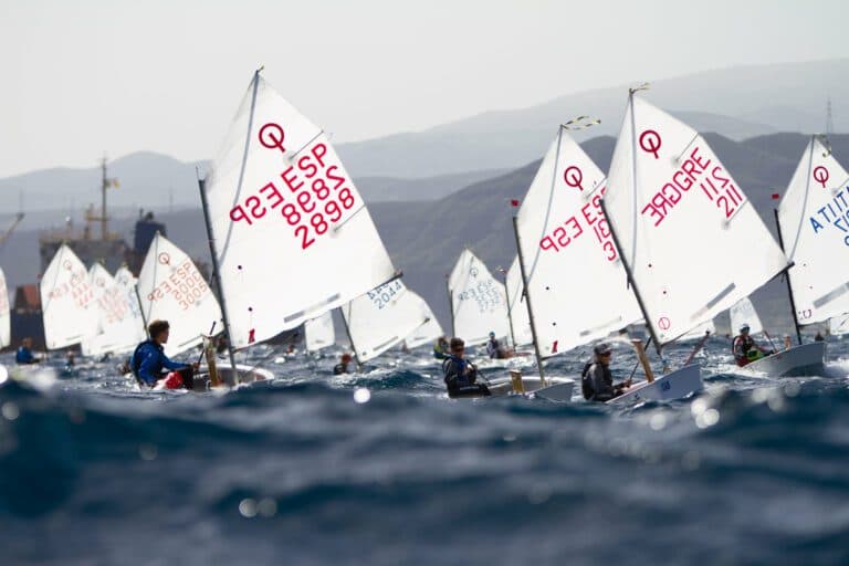 Fuerteventura acoge por primera vez la Copa de Canarias de Optimist