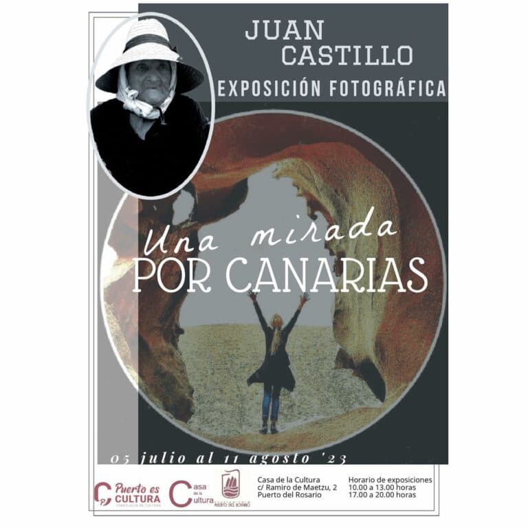 El fotógrafo Juan Castillo presenta su exposición ‘Una mirada por Canarias’ en la Casa de la Cultura