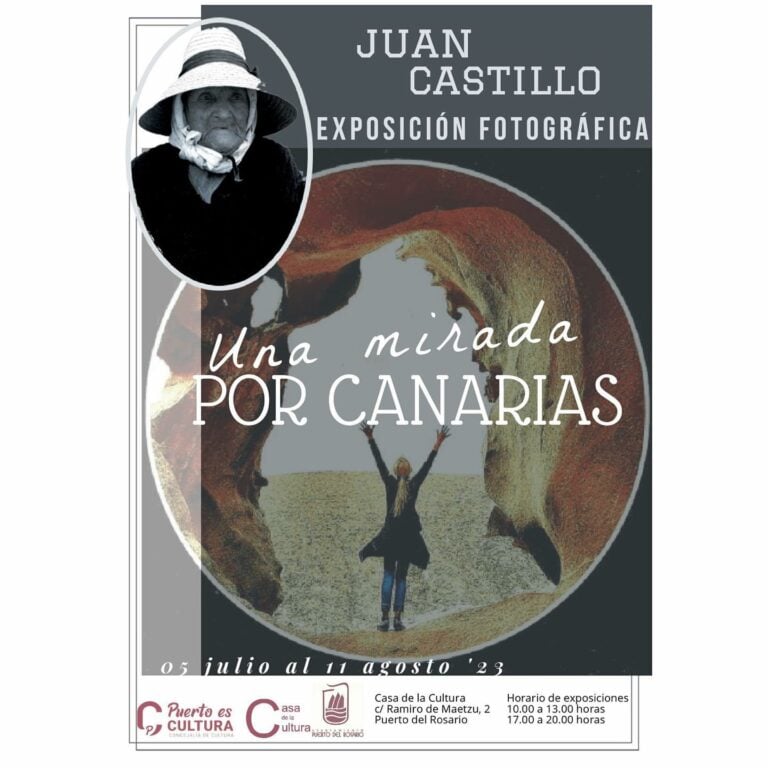 El fotógrafo Juan Castillo presenta su exposición ‘Una mirada por Canarias’ en la Casa de la Cultura