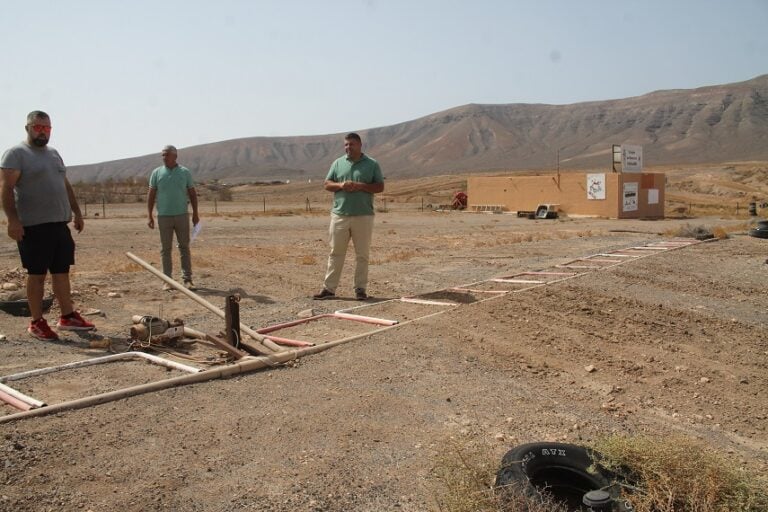 El ayuntamiento realiza mejoras en el Circuito de Motocross Los Alares