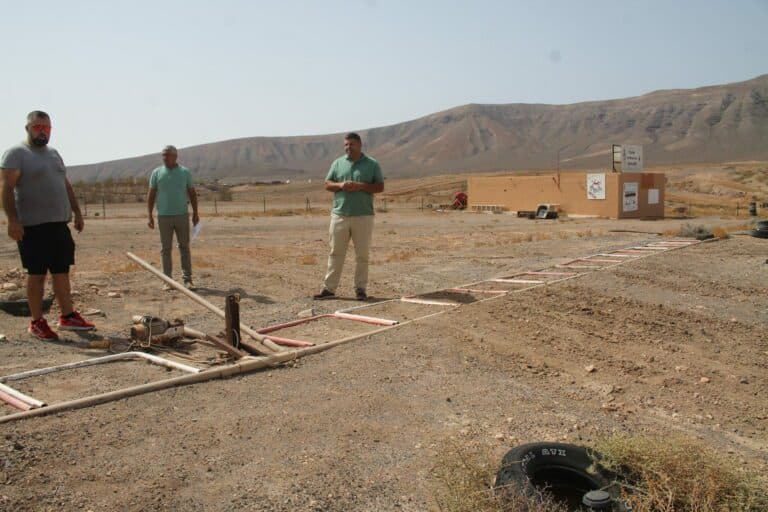 El ayuntamiento realiza mejoras en el Circuito de Motocross Los Alares