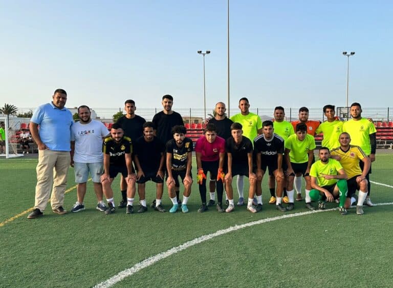 Un centenar de jugadores participan en el Torneo de Verano de Fútbol 7 Sociedad