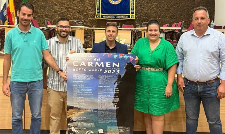 Programación de las Fiestas del Carmen 2023 de Morro Jable