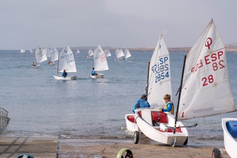 El C.D. Código Cero logra la Copa de Canarias ACCN de Optimist en Fuerteventura