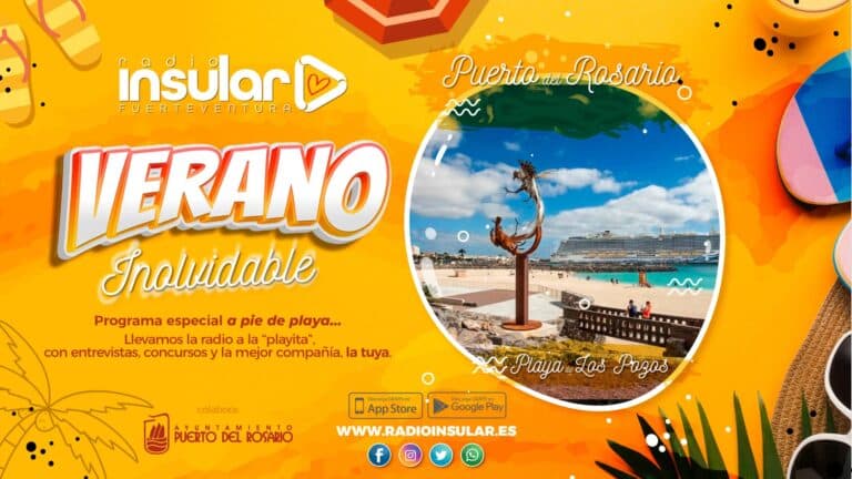 Radio Insular emite este miércoles desde la playa de Los Pozos