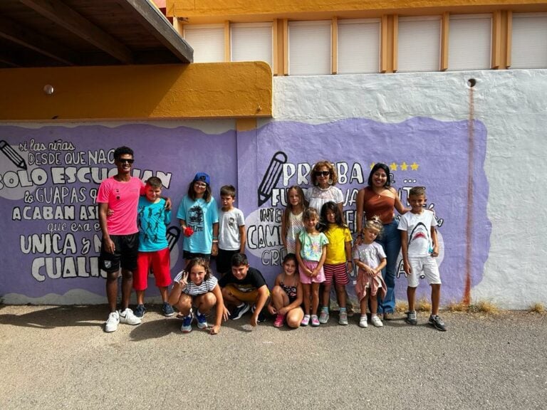 Taller de alimentación saludable para niños en el Municipio de La Oliva