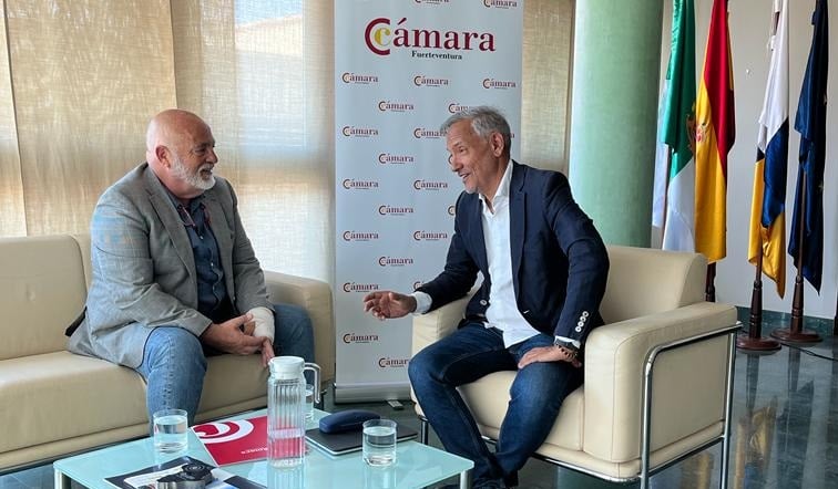 La ACIISI visita la Cámara de Comercio de Fuerteventura