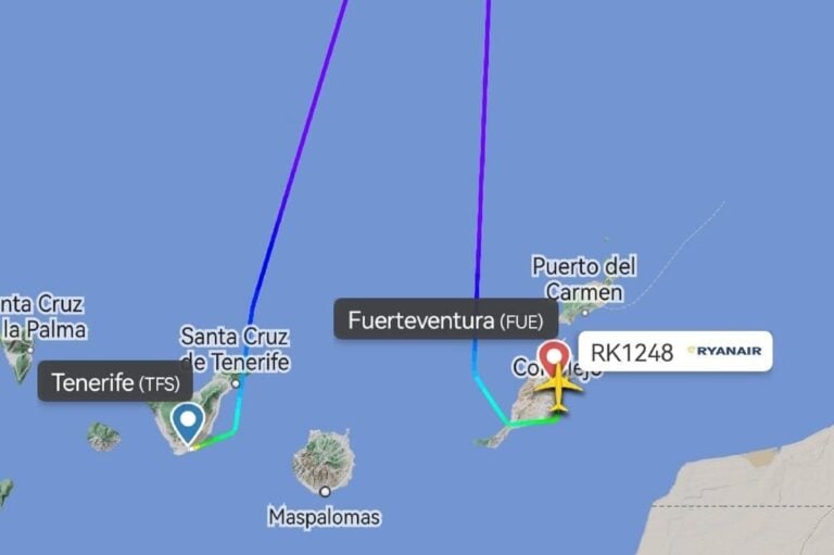 Se desvía a Fuerteventura un vuelo por el desmayo de un niño a bordo